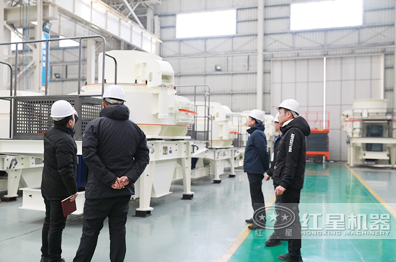 用戶到場參觀，真實(shí)感受制砂效果